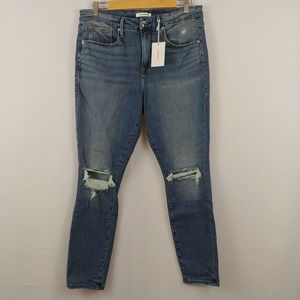 Good American Good Legs Crop Jeans Size 12/31